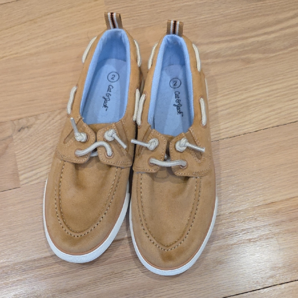Cat & Jack Tan Kids Dress Shoes